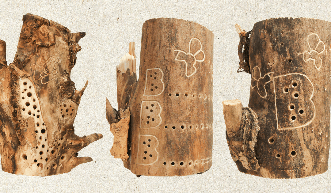 Kunstwettbewerb im Projekt BienenBrückenBauen – Künstlerische Nisthilfen für Wildbienen